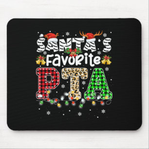 Kerstman's favoriete PTA Kerst fysiotherapeut Muismat