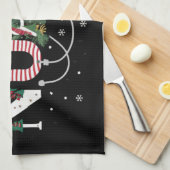 Kerstman's favoriete verpleegster Xmas Gifts Holid Theedoek (Quarter Fold)