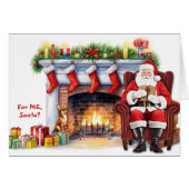 Kerstman's Gift Chihuahua Hond Kerstmis (Voorkant Horizontaal)