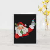 Kerstman's Helper IC-Verpleegkundige CRNA Propofol Kaart (Gele Bloem)