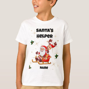 Kerstman's Helper Kerst T-shirt