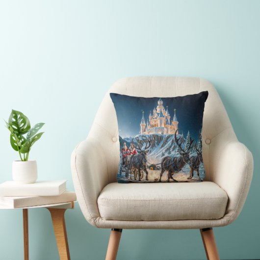 Kerstmans Magische Kasteel Levering Kussen (Stoel)