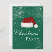 Kerstman's Pet Kerstfeest Winter Kaart (Voorkant)