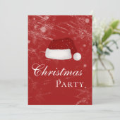 Kerstman's Pet Kerstfeest Winter Kaart (Staand voorkant)