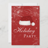 Kerstman's Pet Kerstfeest Winter Kaart (Voorkant)