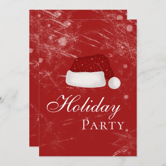 Kerstman's Pet Kerstfeest Winter Kaart (Voorkant / Achterkant)