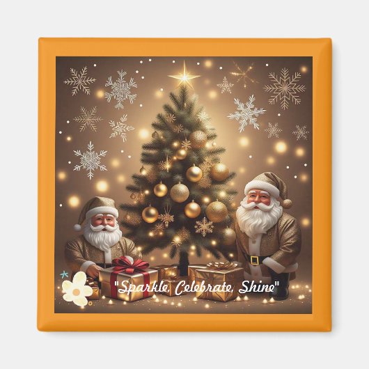 "Kerstman's speciale kerst" Magneet (Voorkant)