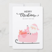 Kerstman's vrolijke kerst Kaarten (Voorkant)