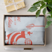 kerstmansanta tissuepapier (Geschenk)