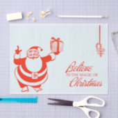 kerstmansanta tissuepapier (Craft)