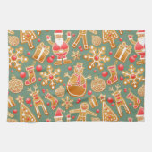 kerstmansbrood santa theedoek (Horizontaal)