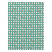 Kerstmansdollazen met strand, kreupelbaars, adem tafelkleed (Voorkant)