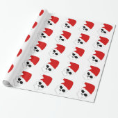 Kerstmanskedels/Kerst Inpakpapier (Uitgerold)