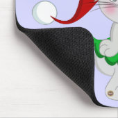 kerstmansnoepriet muismat (Hoek)