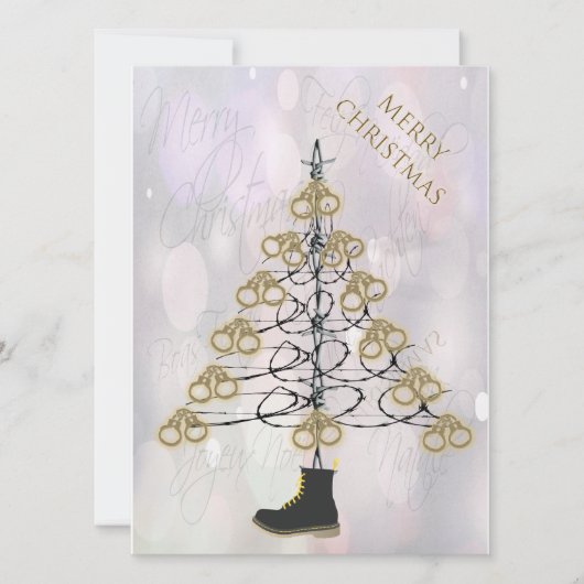 Kerstmantel - Jailmatecards Feestdagenkaart (Voorkant)