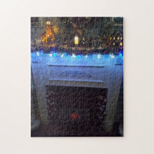 Kerstmantel Jigzaag Puzzle Legpuzzel
