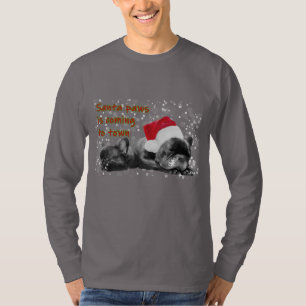 Kerstmantel met kerstmantel t-shirt