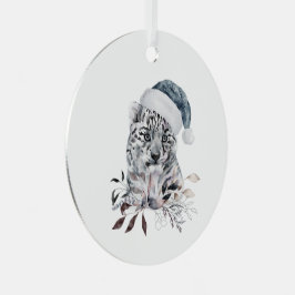 Kerstmantel Metalen Ornament