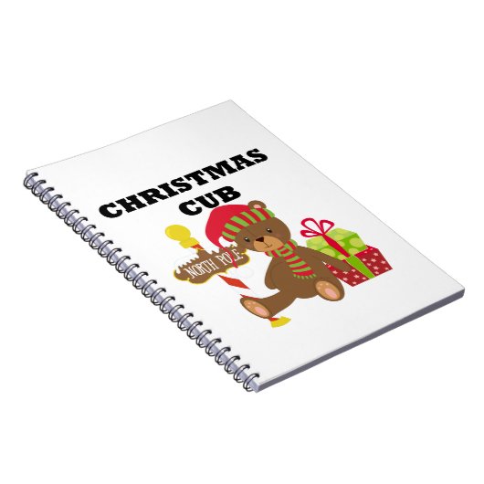 Kerstmantel Notitieboek (Rechterzijde)