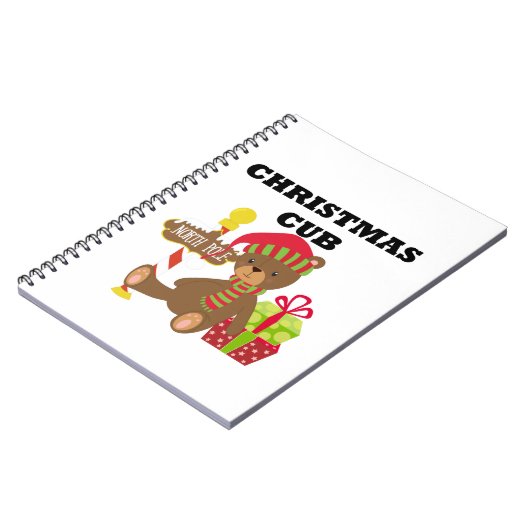 Kerstmantel Notitieboek (Linkerzijde)