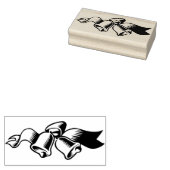 kerstmantel rubberstempel (Gestempeld)