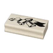 kerstmantel rubberstempel (Stempel)