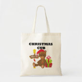Kerstmantel Tote Bag (Voorkant)