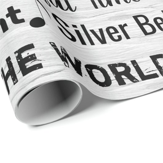 kerstmantels op de geboorte cadeaupapier (Rol Hoek)