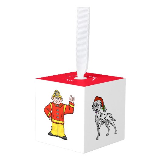 kerstmanversiering decoratie (Voorkant hoekig)