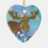 kerstmanversiering keramisch ornament (Rechts)