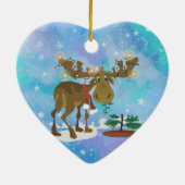 kerstmanversiering keramisch ornament (Achterkant)