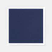 Kerstmarine, solide marine, diepe marine, gewone m servet (Voorkant)