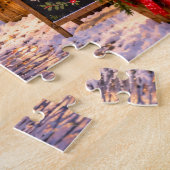 Kerstmarkt Dorp Legpuzzel (Zijkant)