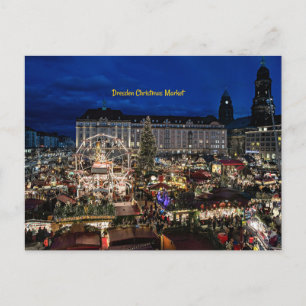 Kerstmarkt Dresden Briefkaart