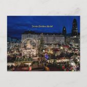 Kerstmarkt Dresden Briefkaart (Voorkant)