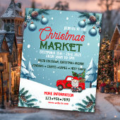 Kerstmarkt en kermis flyer