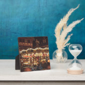 Kerstmarkt, Frankfurt, Duitsland Fotoplaat (Insitu)