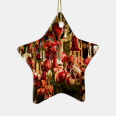 kerstmarkt Hanging Baubles Nuremberg Keramisch Ornament (Rechts)