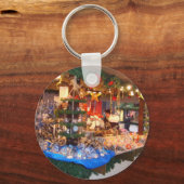 Kerstmarkt in Hamburg Sleutelhanger (Voorkant)
