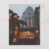 Kerstmarkt in Stockholm Briefkaart (Voorkant)