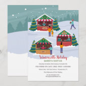 kerstmarkt kaart (Voorkant / Achterkant)