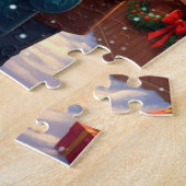 Kerstmarkt Magie Legpuzzel (Zijkant)
