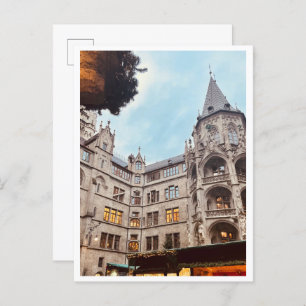 Kerstmarkt München, Briefkaart Duitsland