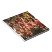 kerstmarkt notitieblok (Schuin)