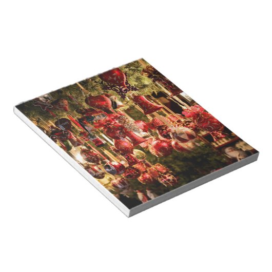 kerstmarkt notitieblok (Schuin)