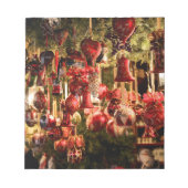 kerstmarkt notitieblok (Voorkant)