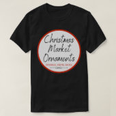 kerstmarkt Ornament Logo T-shirt (Design voorkant)