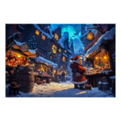 kerstmarkt perfect poster (Voorkant)