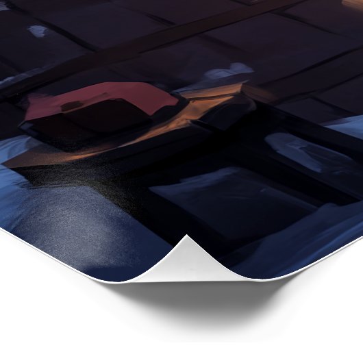 kerstmarkt perfect poster (Hoek)