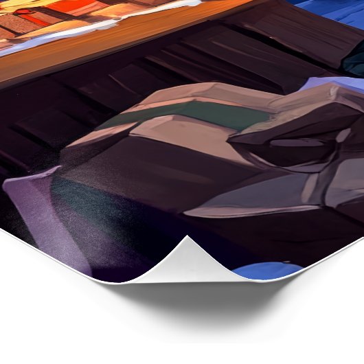 kerstmarkt perfect poster (Hoek)